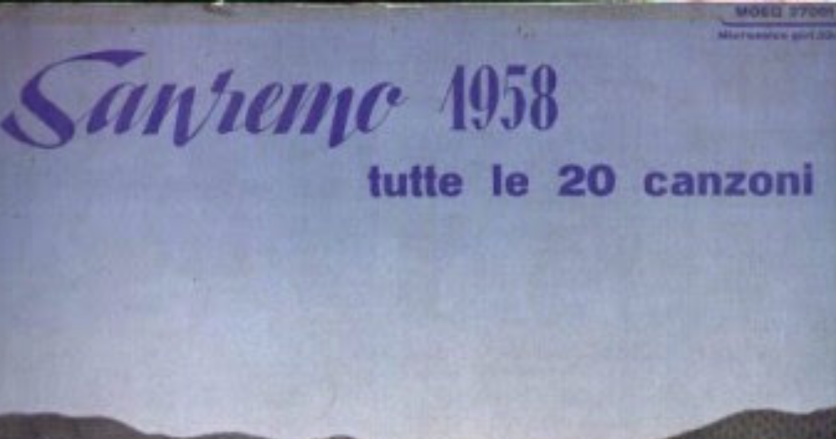 Sanremo 1958
